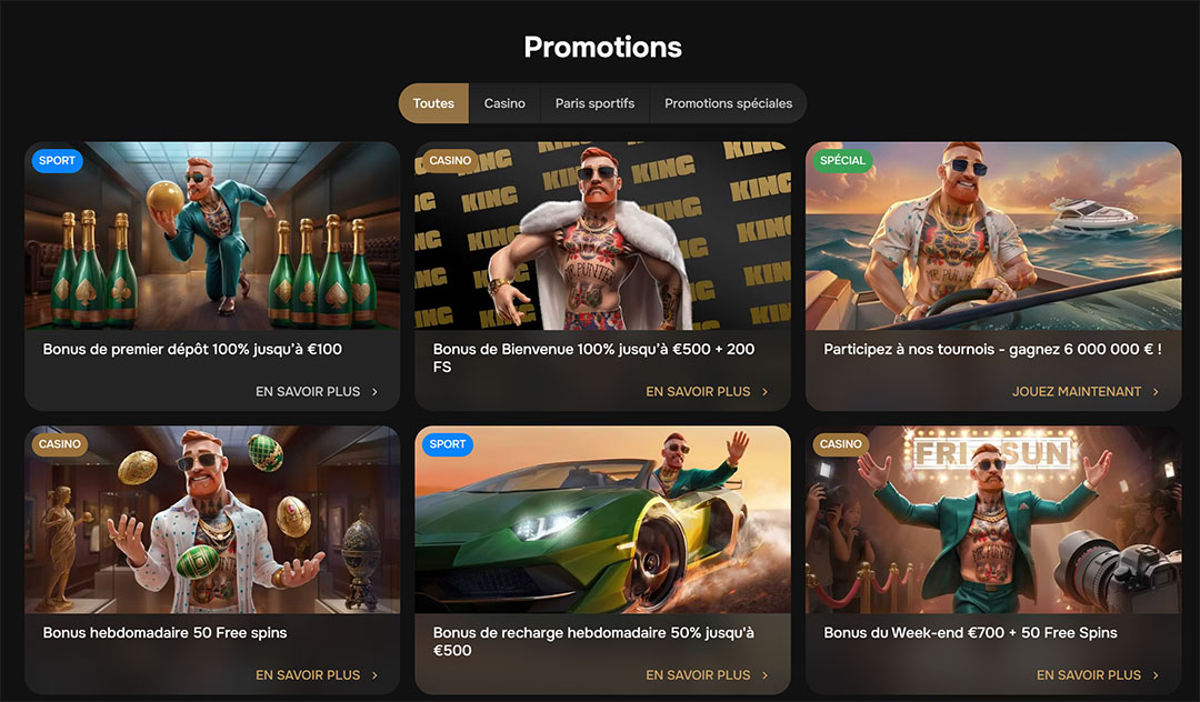 les promotions mrpunter casino